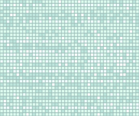 Pixel rectangle background, textured blue square mosaic, vector illustration 10eps.