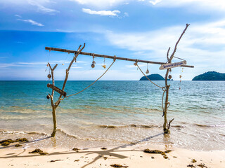 Koh Mak tropical island and its paradise beach near koh Chang, Trat, Thailand