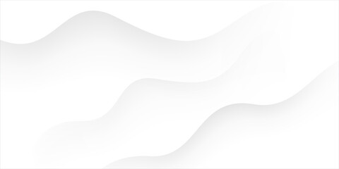 Abstract white and gray backdrop Modern Halftone Wave Background Design