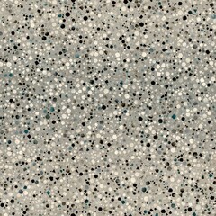 Seamless modern abstract terrazzo pattern swatch. High quality illustration. Random trendy confetti design for textile print or interior design or floor. Colorful micro speckle tile mosaic material.