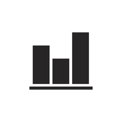 Statistics icon vector illustration design