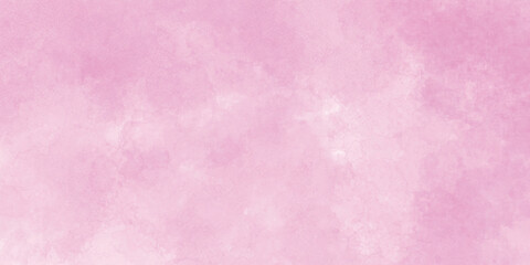 Colorful pink abstract painted watercolor aquarelle paper template design texture background banner panorama . Dirty Art Illustration. Pastel, Fuchsia Colorful Grunge Fabric.