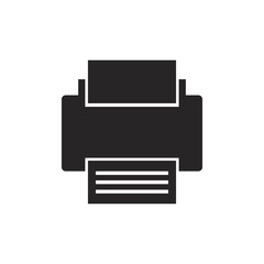 Printer icon vector illustration design