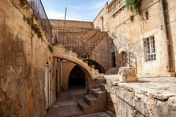 street in the town of island country