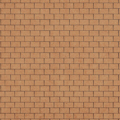 正方形　レンガみたいな背景　ナチュラルなブラウン