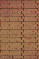 Fototapeta premium レンガみたいな背景 ホラーな壁紙 縦