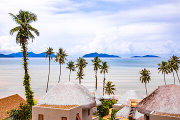 Koh Mak tropical island, paradise beach and resort, near koh Chang, Trat, Thailand