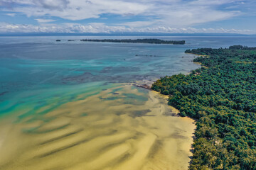 Koh Mak tropical island and its paradise beach near koh Chang, Trat, Thailand