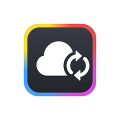 Cloud Sync - Sticker