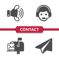 Contact - Contact Us Icons