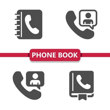 Phone Book - Address Book Icons