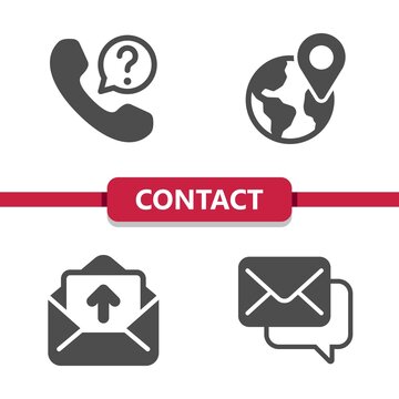 Contact Us - Contact Icons