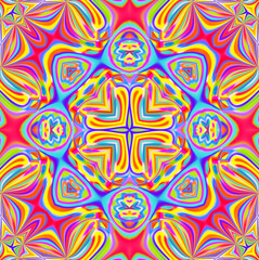 Bright abstract background with bright colorful pattern