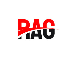 RAG Letter Initial Logo Design Vector Illustration