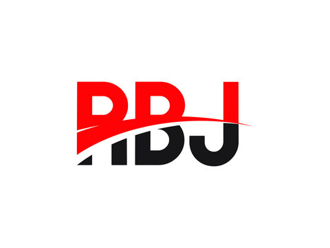 RBJ Letter Initial Logo Design Vector Illustration