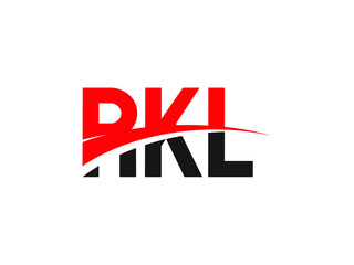 Fototapeta premium RKL Letter Initial Logo Design Vector Illustration