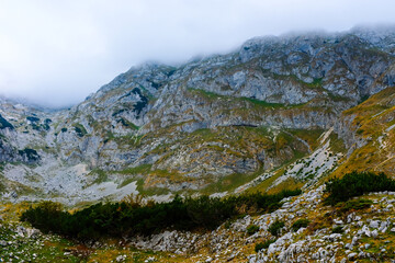 National park Durmitor Mouintains in Montenegro.
