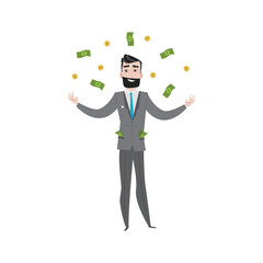 Businessman icon vector illustration design