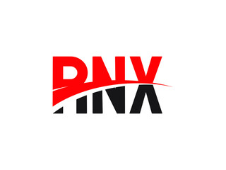 RNX Letter Initial Logo Design Vector Illustration