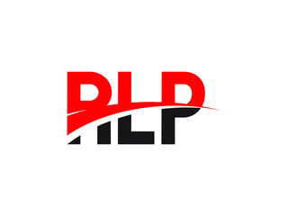 RLP Letter Initial Logo Design Vector Illustration