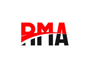 RMA Letter Initial Logo Design Vector Illustration