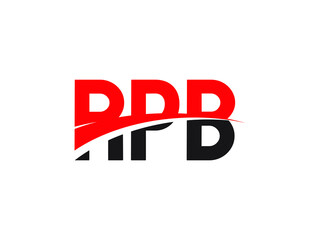 RPB Letter Initial Logo Design Vector Illustration