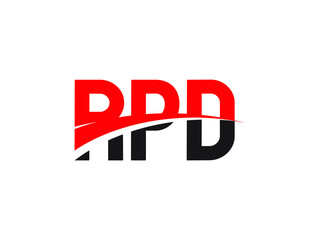 RPD Letter Initial Logo Design Vector Illustration
