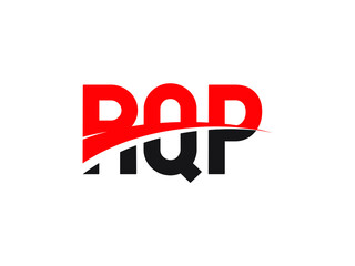 RQP Letter Initial Logo Design Vector Illustration
