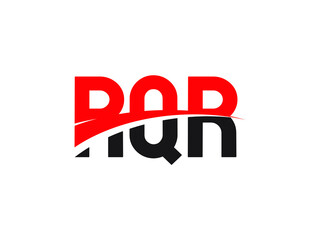 RQR Letter Initial Logo Design Vector Illustration