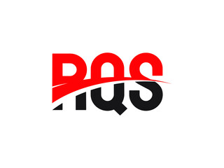 RQS Letter Initial Logo Design Vector Illustration