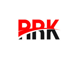 RRK Letter Initial Logo Design Vector Illustration