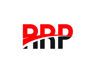 RRP Letter Initial Logo Design Vector Illustration