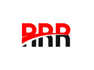 Fototapeta premium RRR Letter Initial Logo Design Vector Illustration