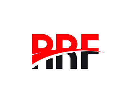 RRF Letter Initial Logo Design Vector Illustration