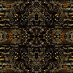 Digital fractal pattern. Abstract background.