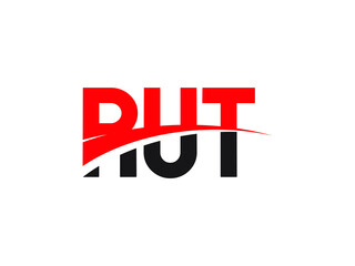 RUT Letter Initial Logo Design Vector Illustration