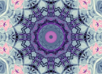 Digital fractal pattern. Abstract background.