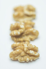 walnuts on a plate