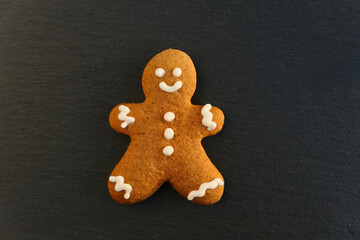 Gingerbread man cute Christmas cookie