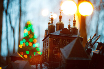 Miniature of the Cathedral, Christmas in Smolensk