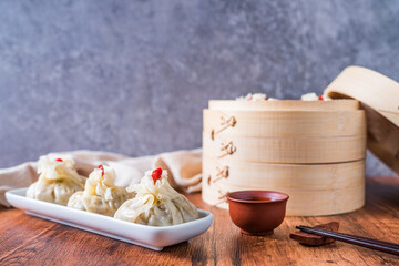 Hohhot, Inner Mongolia, China gourmet lamb siu mai