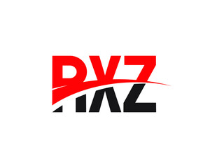 Obraz premium RXZ Letter Initial Logo Design Vector Illustration