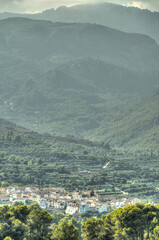 Guadalest, Valencian Community, Spain, HDR Image