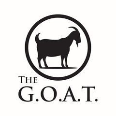 The goat logo design