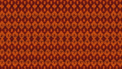 Abstract fractal pattern in afro style.