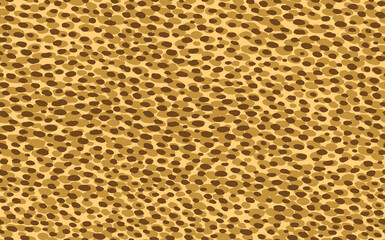 Abstract modern leopard seamless pattern. Animals trendy background. Beige and brown decorative vector stock illustration for print, card, postcard, fabric, textile. Modern ornament of stylized skin