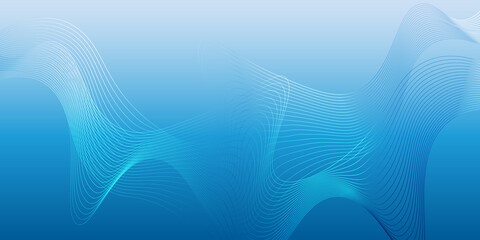 Modern soft blue background with lines