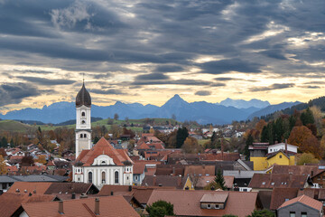 Fototapeta premium Nesselwang Bayern