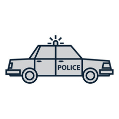 Police icon vector illustration design