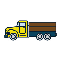 Fototapeta na wymiar Truck icon vector illustration design